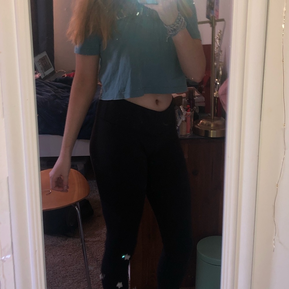 black Lulu Lemon align leggings